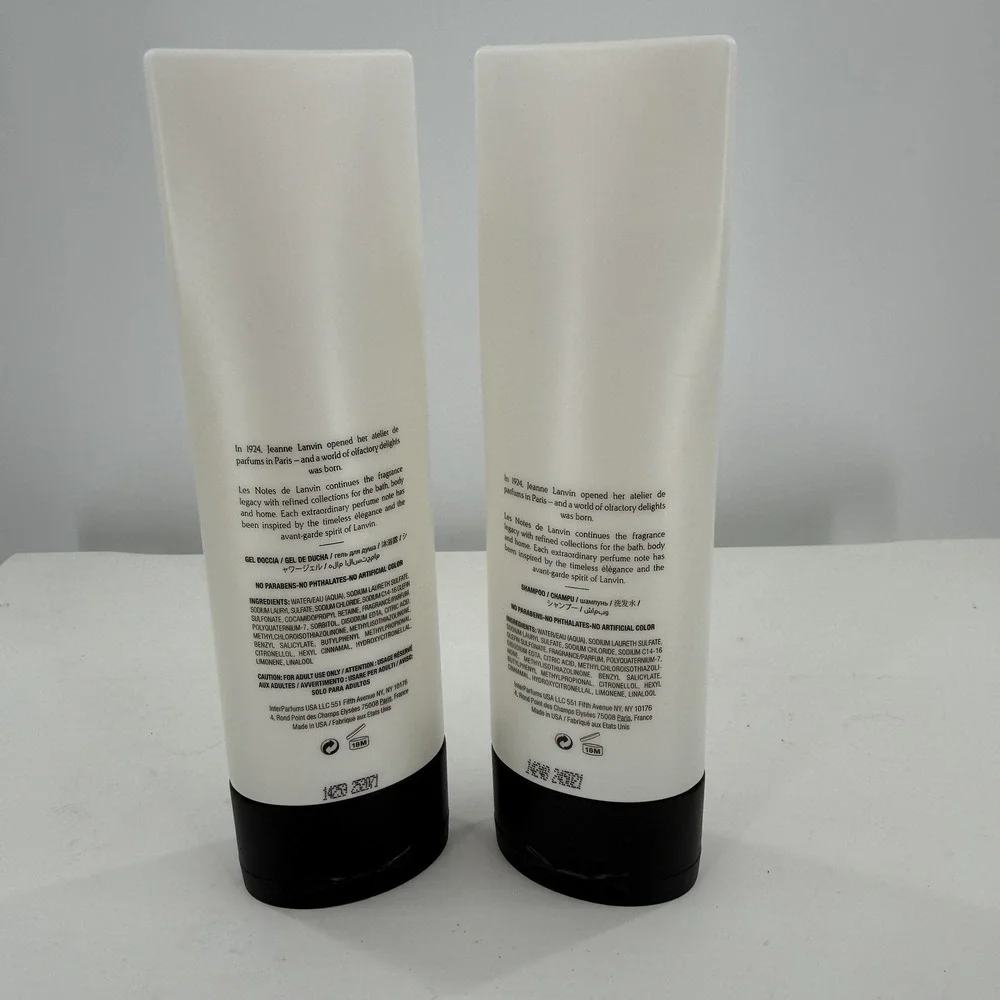 Lanvin Orange Ambre Shampoo‎ Shower Gel Travel Set 100ml